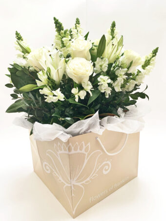 Classic Monte Carlo White Bouquet - Image 2