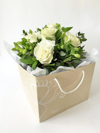 Mother's Day - Lavish Posy - White Crystal - Image 2