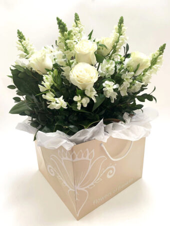 Classic Devon White Bouquet - Image 2